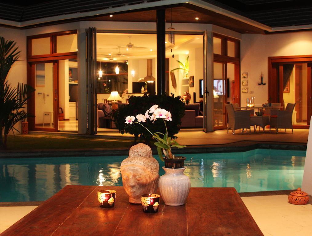 Samui Blu, Villa With Private Pool Choeng Mon Szoba fotó