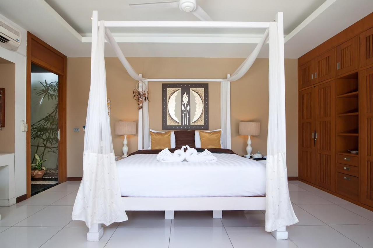 Samui Blu, Villa With Private Pool Choeng Mon Kültér fotó